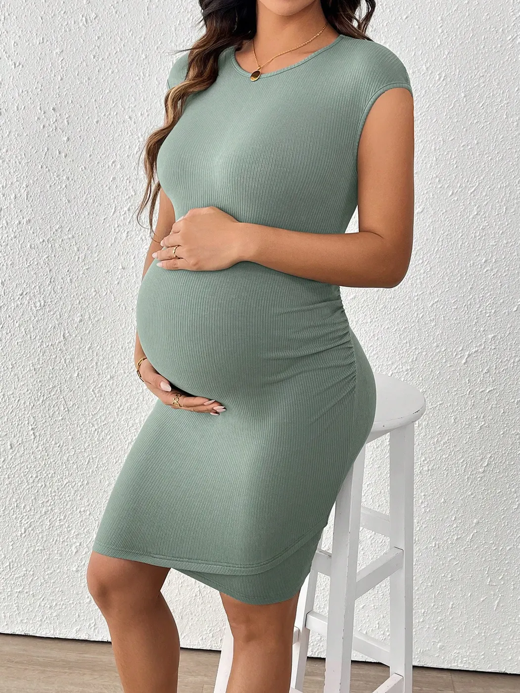 Vestido Casual Maternidad SHEIN