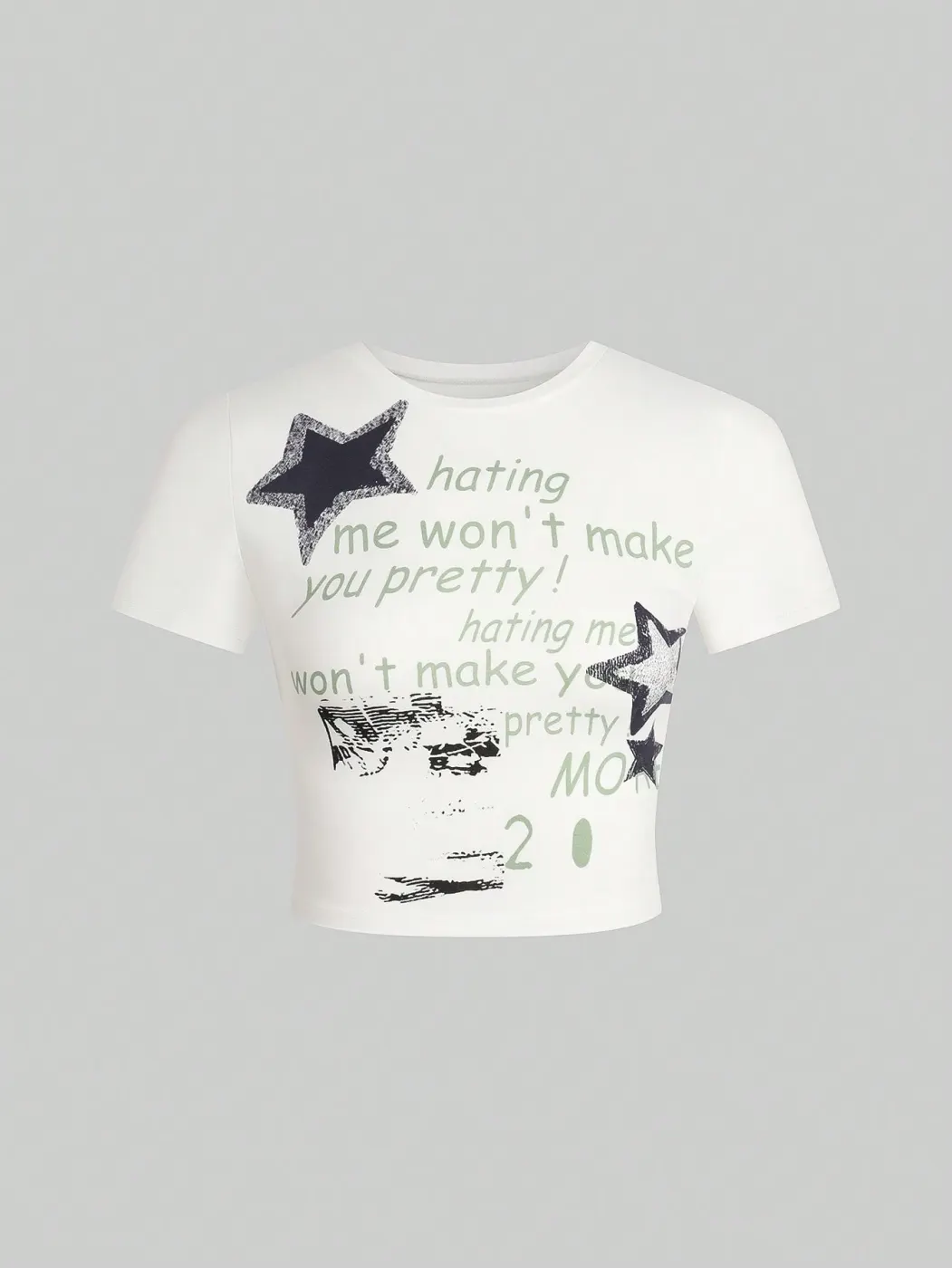 SHEIN Unity Camiseta Estampada