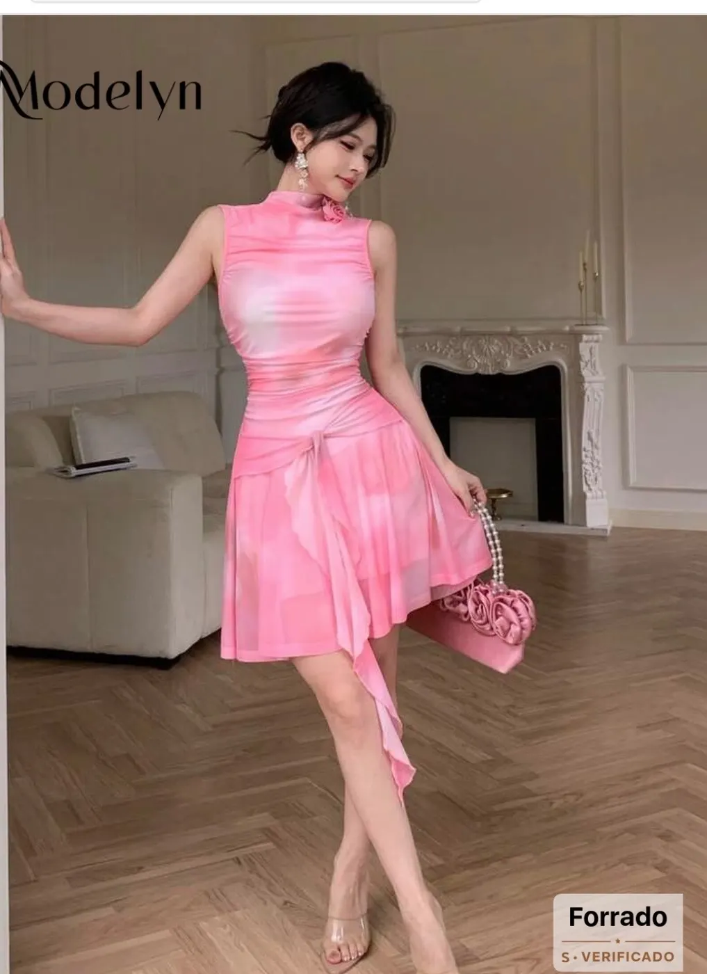 Vestido con diseño de unicornio