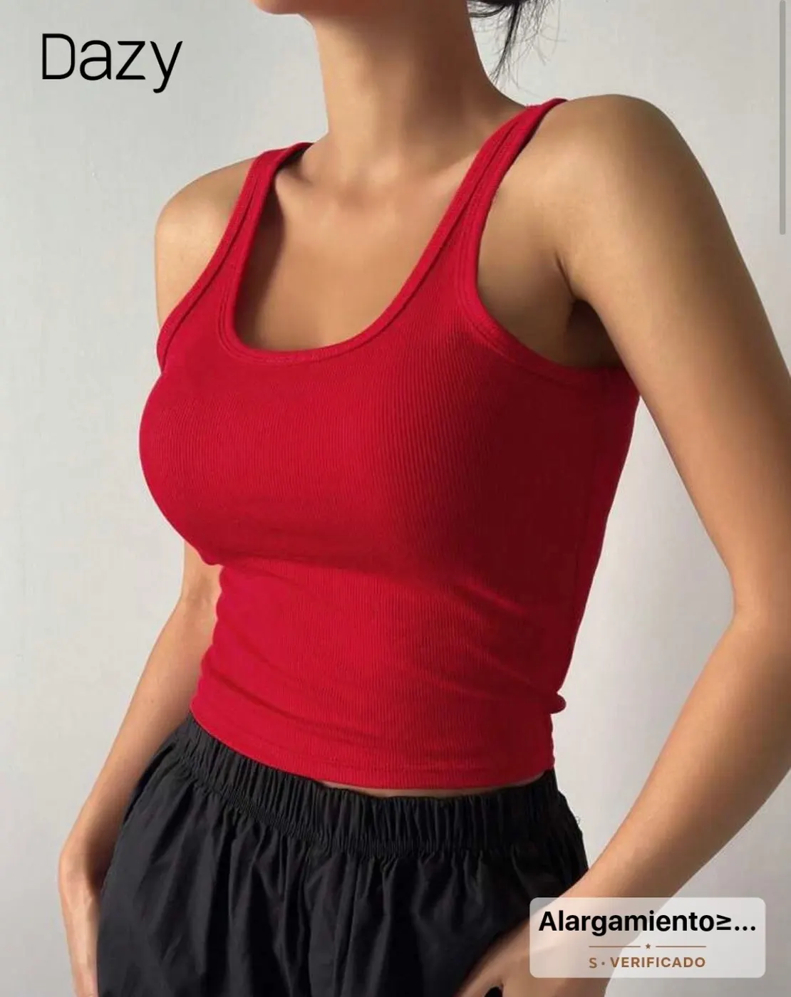 Blusa basica sin mangas