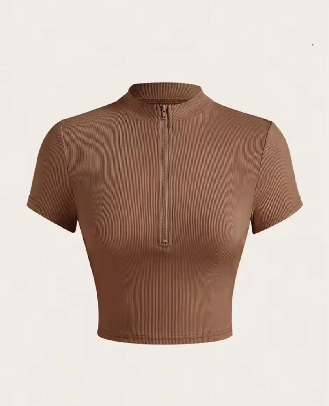 Blusa con zipper